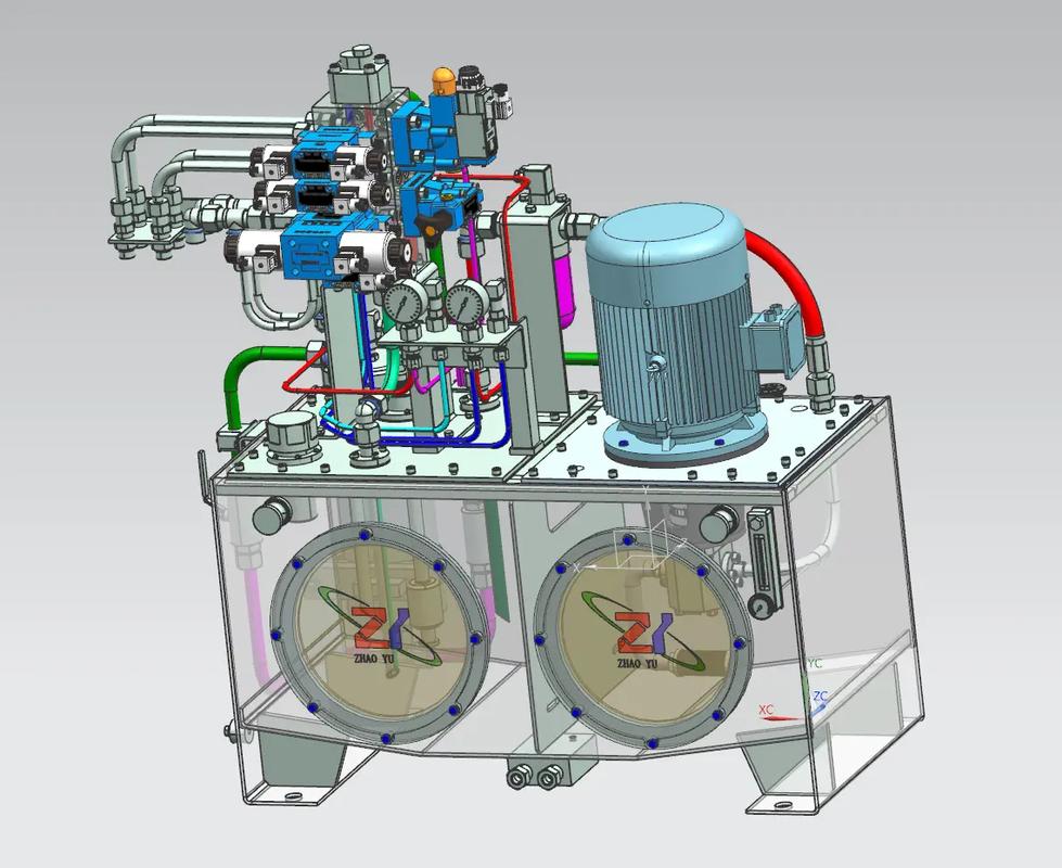 自動化焊接變位機專用液壓系統 驅動精準與高效的核心動力